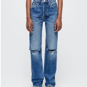 RE/DONE High Rise Loose Jeans